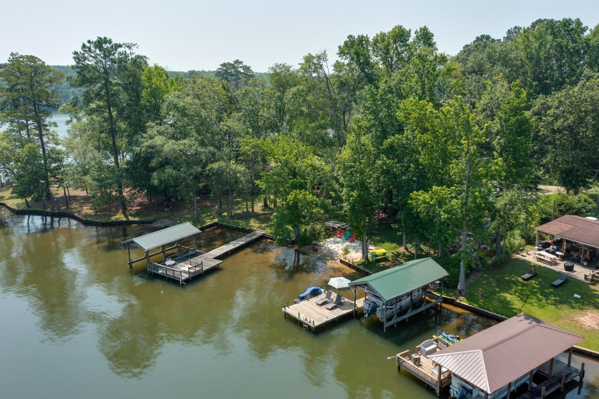 Lake Sinclair Crooked Creek Cottage With Fire Pit! Eatonton エクステリア 写真