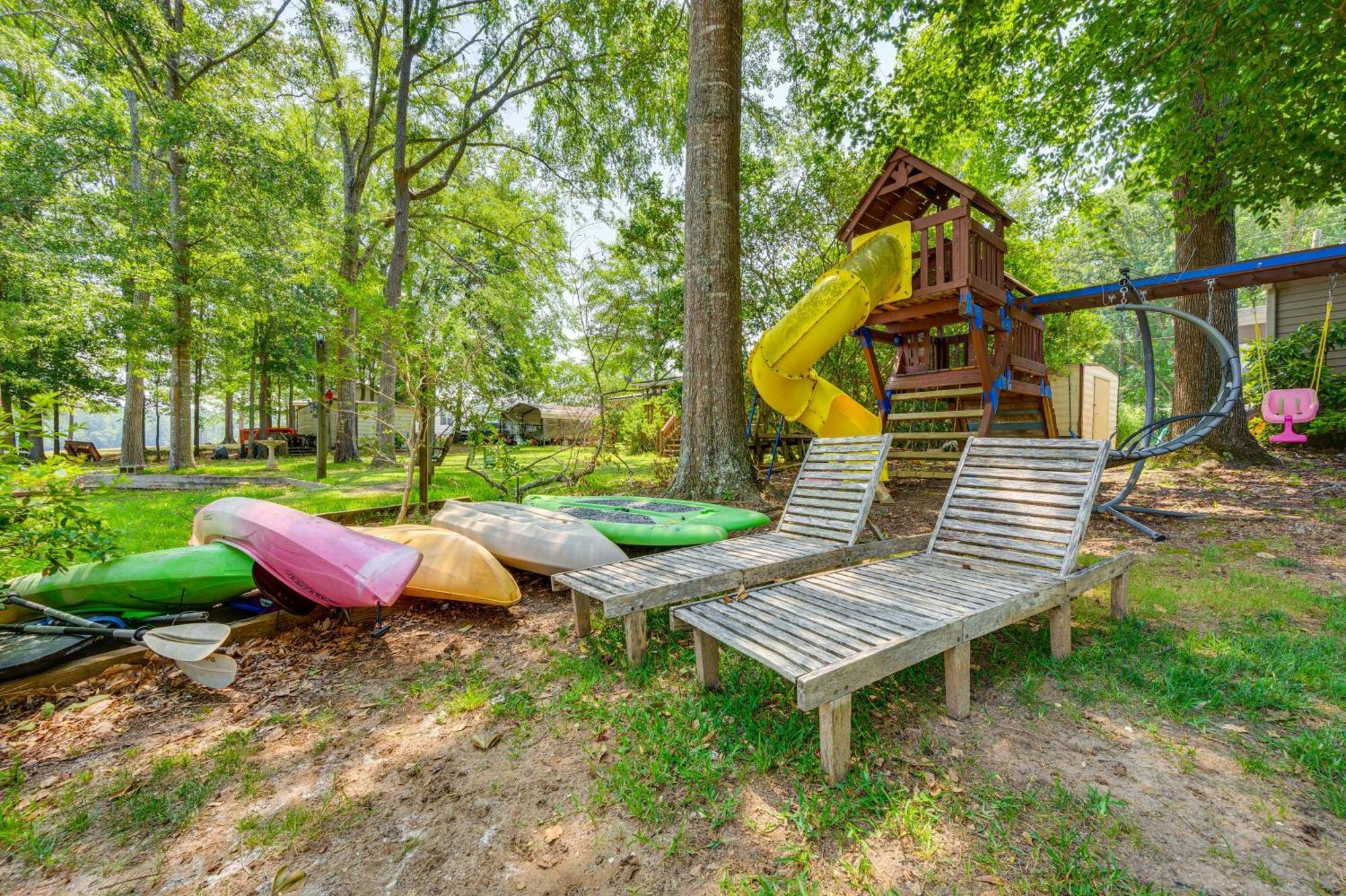 Lake Sinclair Crooked Creek Cottage With Fire Pit! Eatonton エクステリア 写真