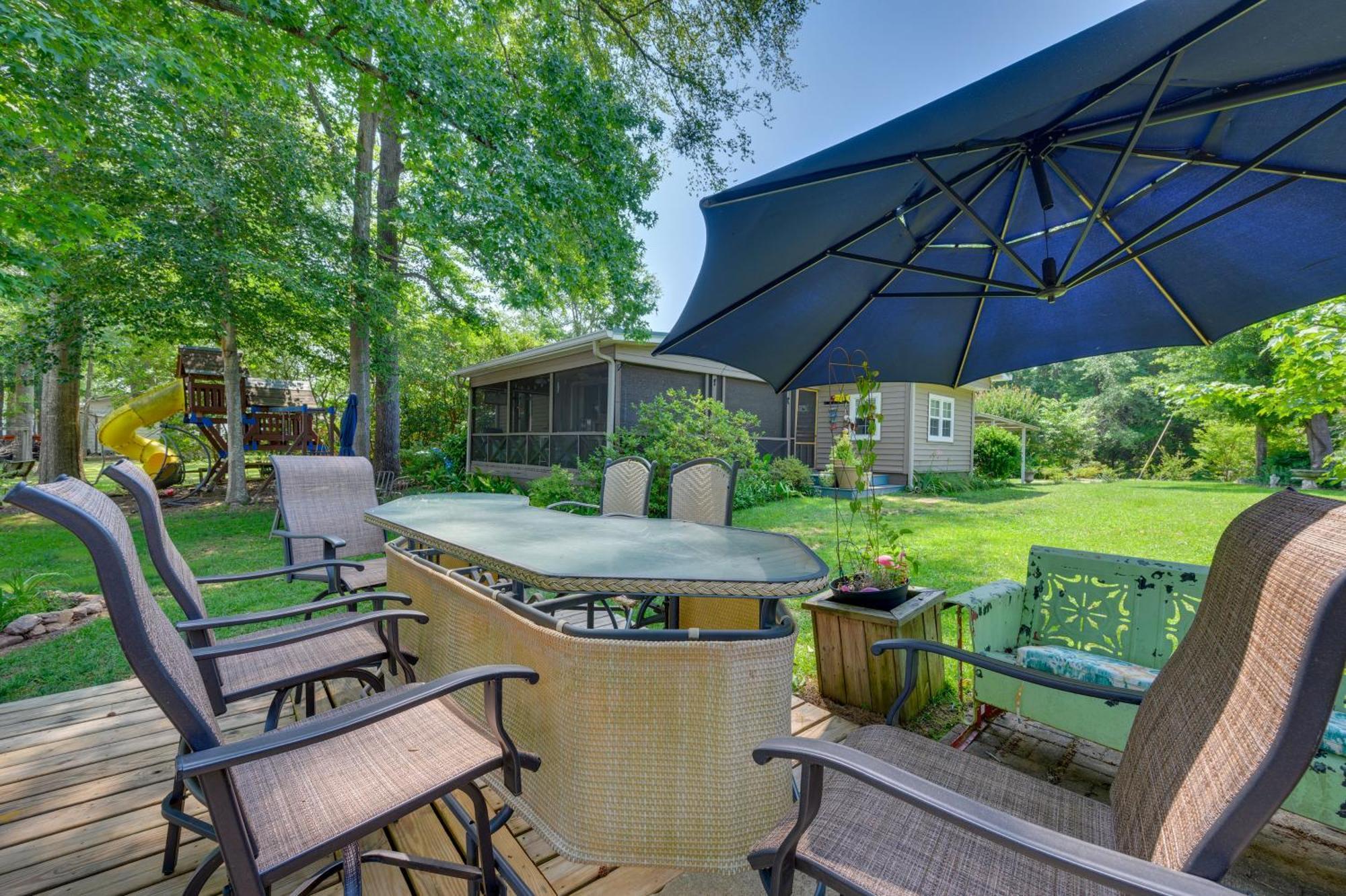 Lake Sinclair Crooked Creek Cottage With Fire Pit! Eatonton エクステリア 写真