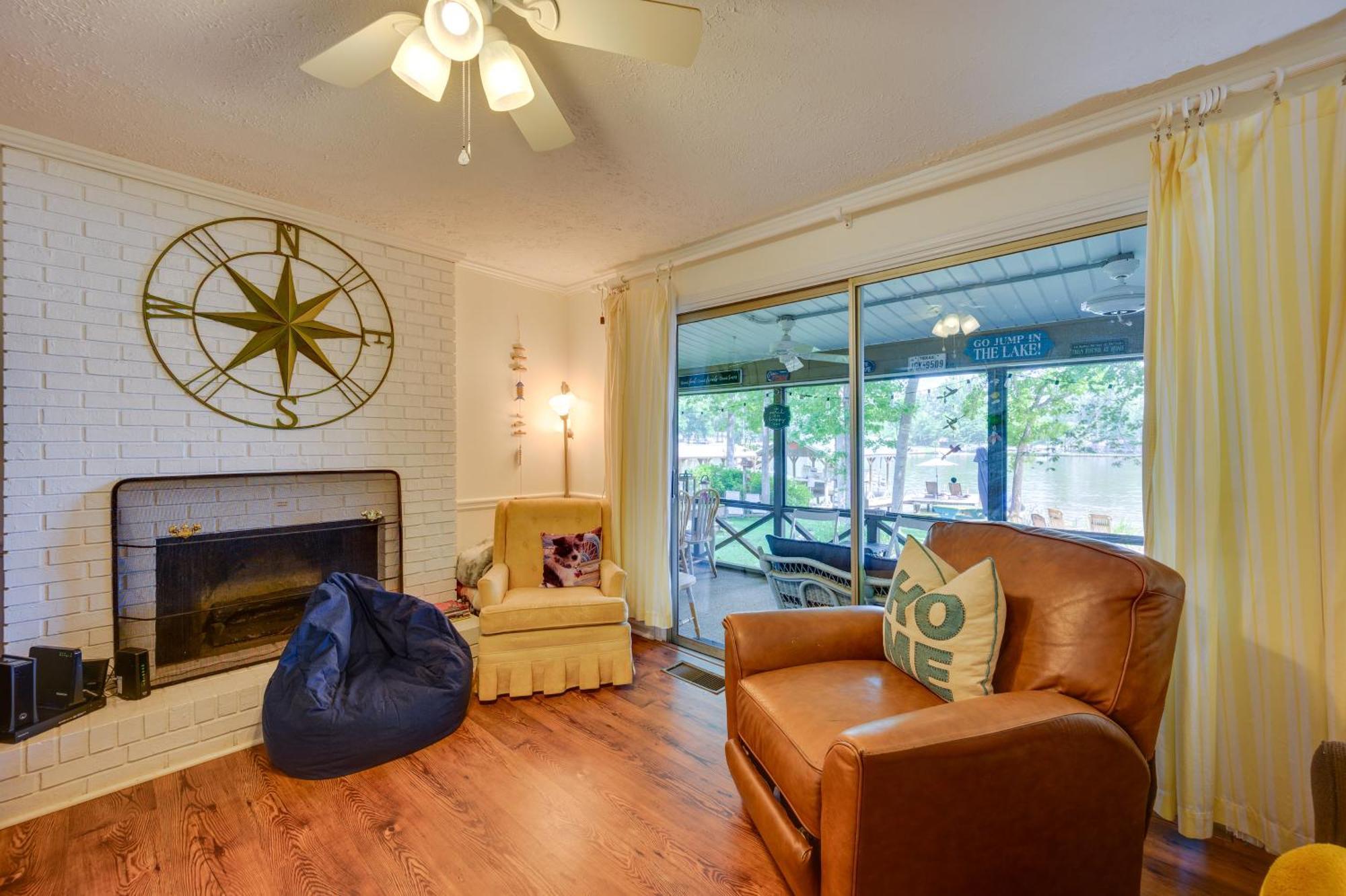 Lake Sinclair Crooked Creek Cottage With Fire Pit! Eatonton エクステリア 写真
