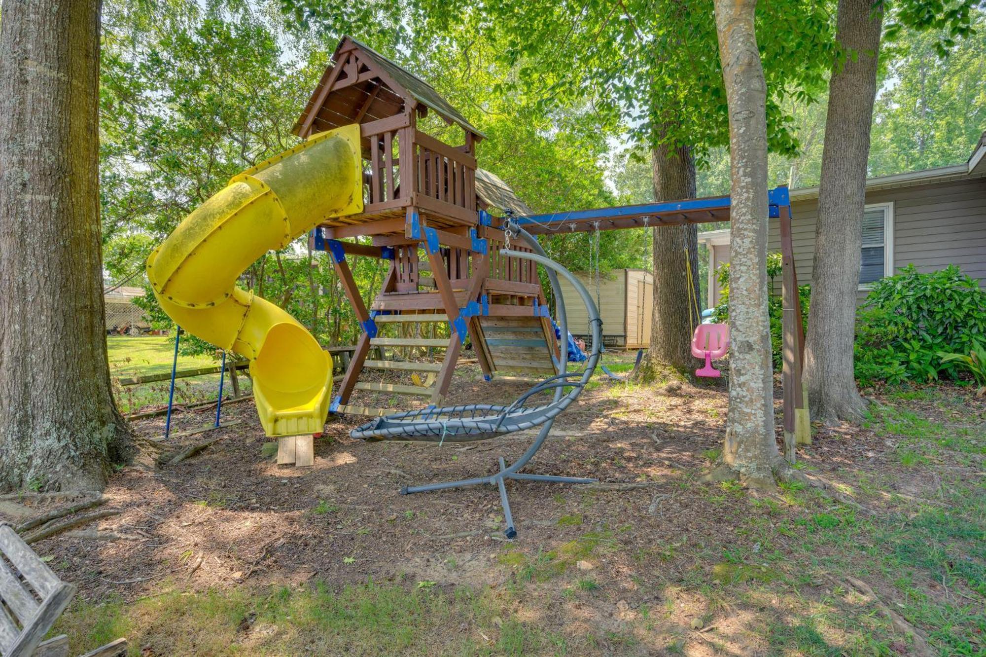 Lake Sinclair Crooked Creek Cottage With Fire Pit! Eatonton エクステリア 写真