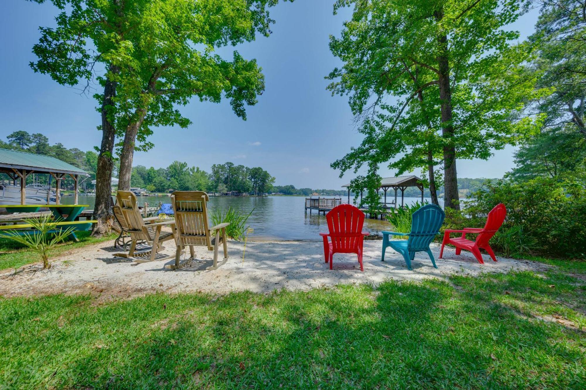 Lake Sinclair Crooked Creek Cottage With Fire Pit! Eatonton エクステリア 写真
